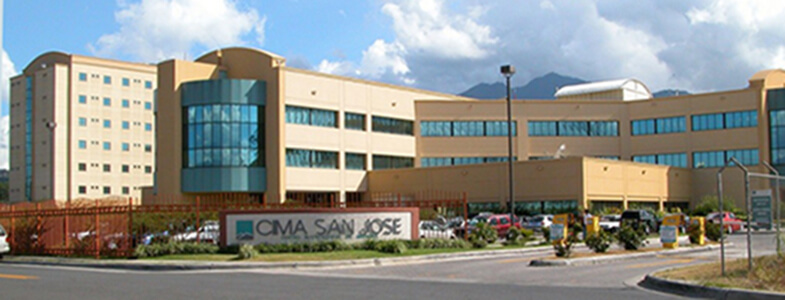 Picture of the Cima Hospital complex in Escazu, San José, Costa Rica.